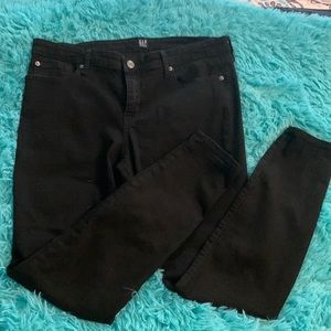 Gap black denim legging